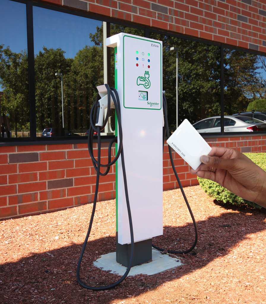 Dual EV Charging Station Keyes North Atlantic, Inc. Electrical and